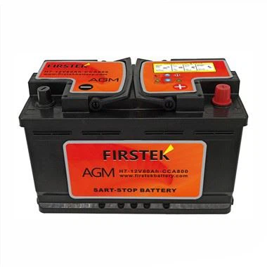 H7 12V 80AH AGM Start Stop Autobatterie