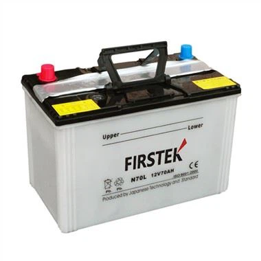 N70L 12V 70AH JIS trocken geladene Autobatterie